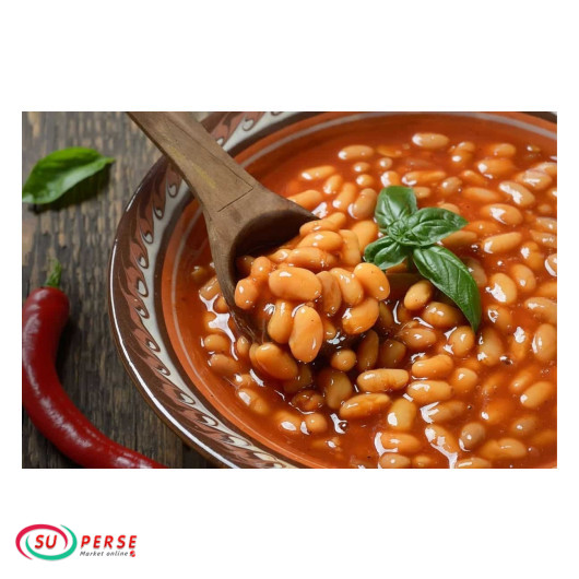 کنسرو لوبیا چیتی خانم خانما - 440 گرم