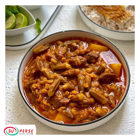 کنسرو خورشت بامیه خانوم‌خانوما - 440 گرم