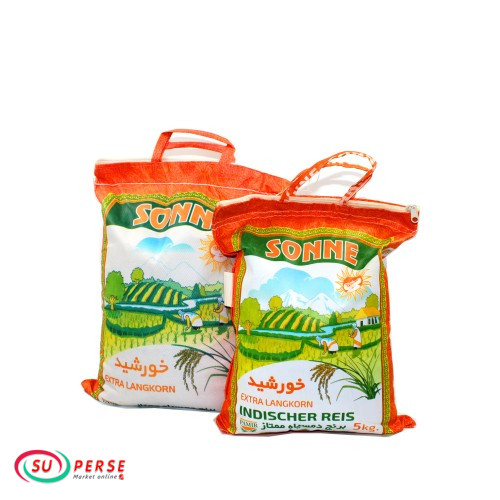 برنج دم سیاه خورشید درباری - 5 کیلوگرم