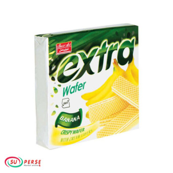 Shirin Asal Extra Bananen-Waffel mit Creme - 32g