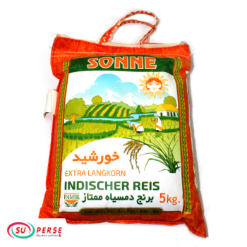 برنج دم سیاه خورشید درباری - 5 کیلوگرم