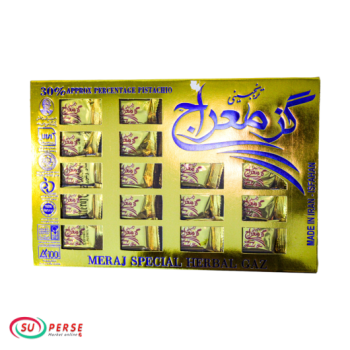 گز معراج ترنجبینی 30 درصد مغز پسته - 400 گرم