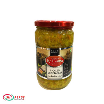 ترشی مخلوط ریز خانوم خانوما - 670 گرم