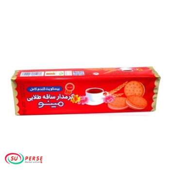 بیسکوئیت کرمدار ساقه طلایی مینو – 192 گرم