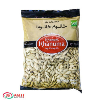 تخمه کدو خانم خانما - 200 گرمی