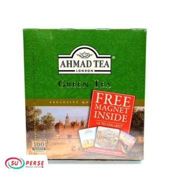 چای سبز کیسه ای احمد  - 200 گرم