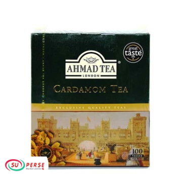 چای کیسه ای هل دار احمد - 100 عدد کیسه 2 گرمی